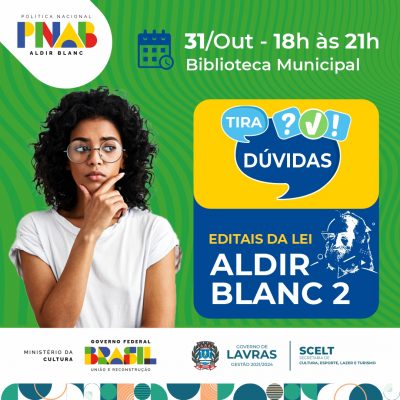 TIRA DUVIDAS_Aldir Blanc_Edital